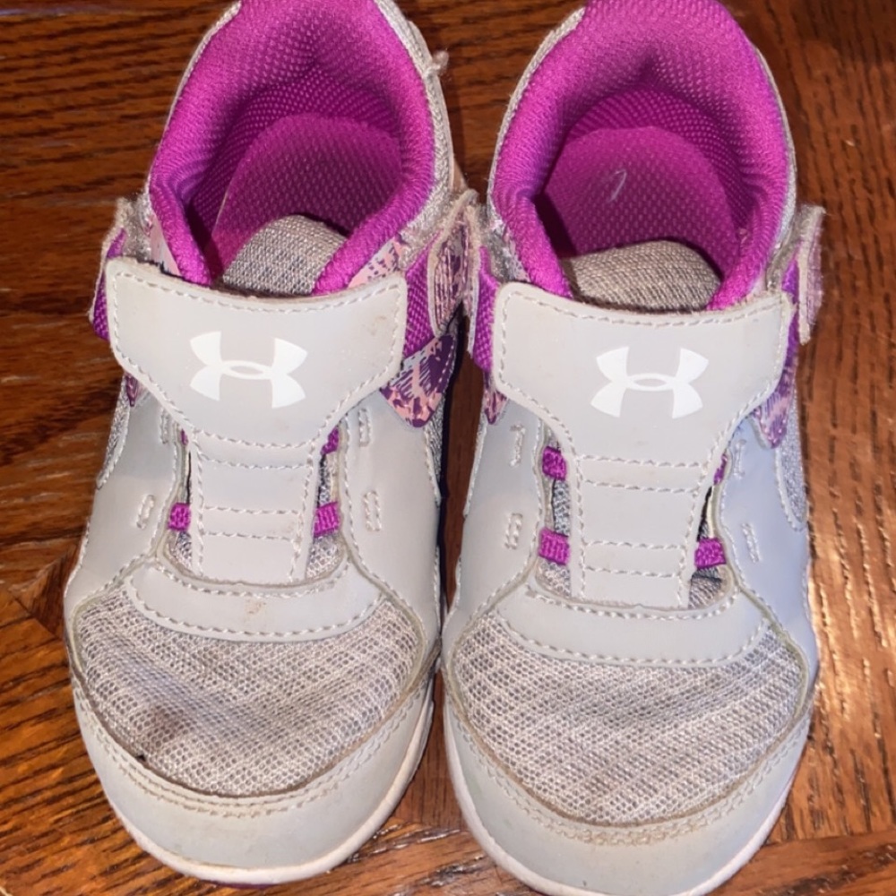 Toddler girls under armour shoes!